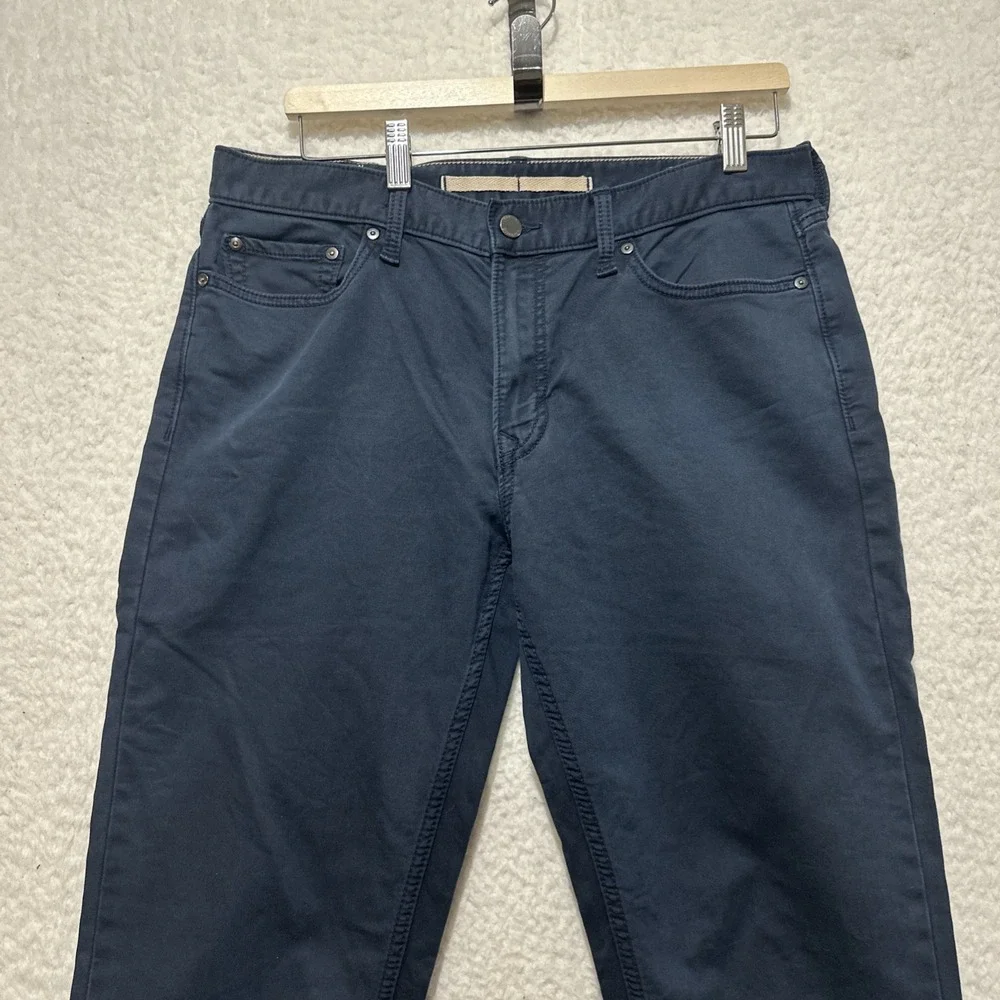 Banana Republic Travel Jean‎ Athletic Fit Navy Blue Chino Pants Size 32